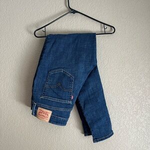 Levi's Dark Blue Denim Jeans